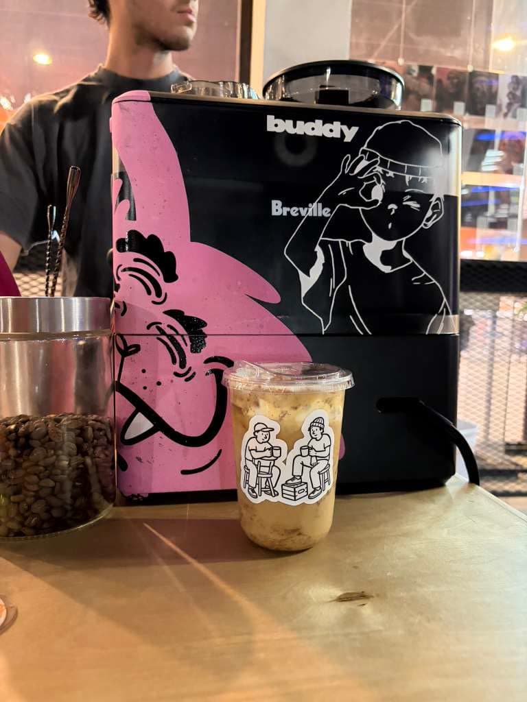 Buddy's Dream Monster espresso machine